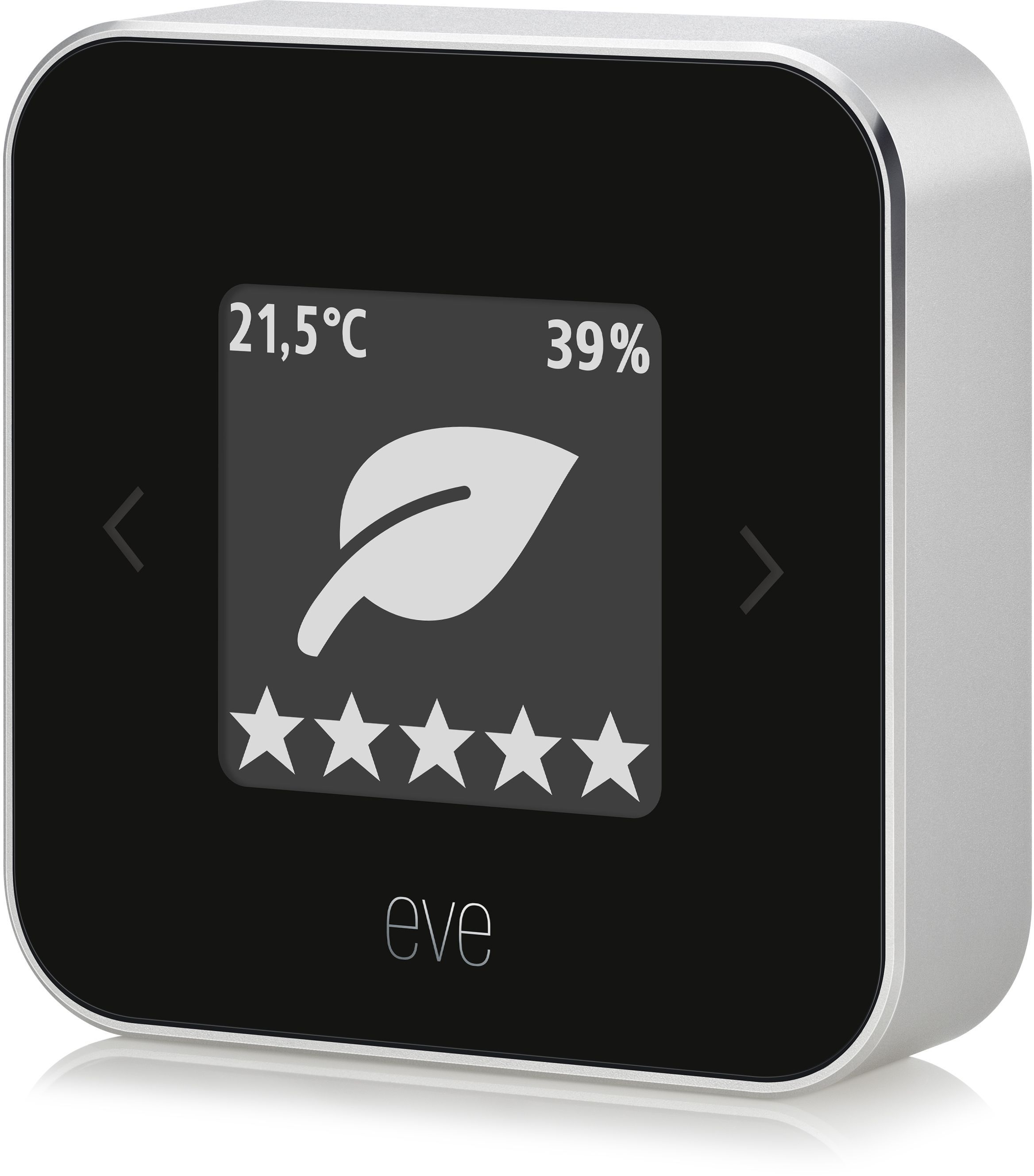 Capteur de qualité de l’air intérieur EVE ROOM - Technologie Apple HomeKit Bluetooth Thread