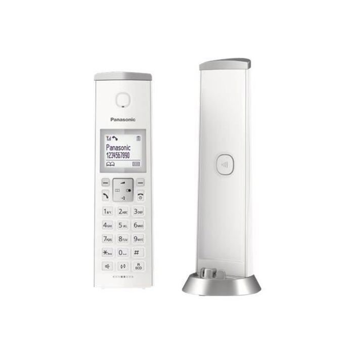 Panasonic Téléphone sans fil - KX-TGK212SP - ID dappelant - DECT