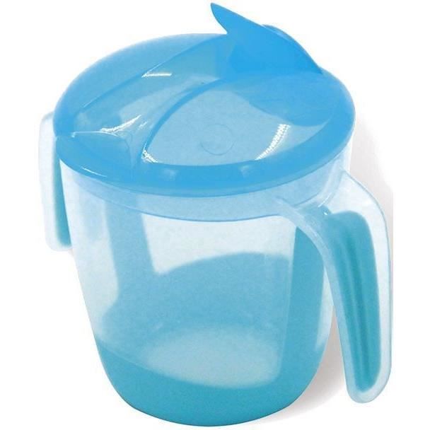 Mill O Bebe Tasse D Apprentissage A Bec Repliable Ergonomique Bi Matiere Bleu 22 Cl Cdiscount Puericulture Eveil Bebe