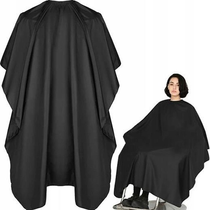 Retoo Cape de Coiffure Professionnelle de cheveux Salon Robe de barbier imperméable pour adultes Tablier de coiffeur pour Coupe