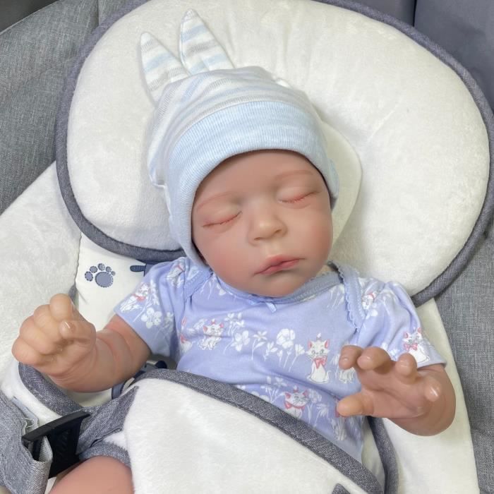 Zero Pam Bébé Reborn 50CM Réaliste Poupées Souriantes De Nouveau-né