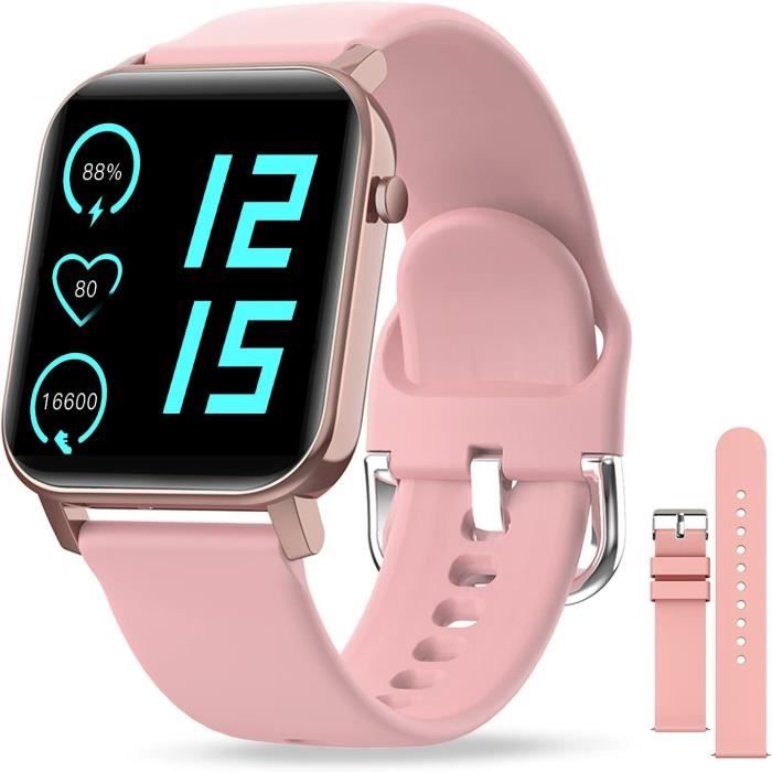 ASIAMENG Montre Podomètre Non Connecté IP68 - Compteur Pas Calories Distance Pour Enfants Et Seniors