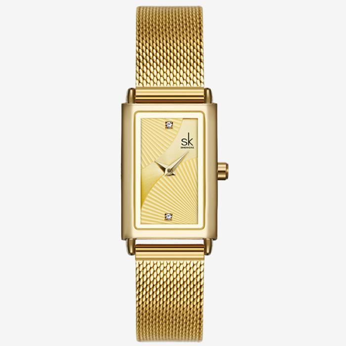 Montre or carré Clearance