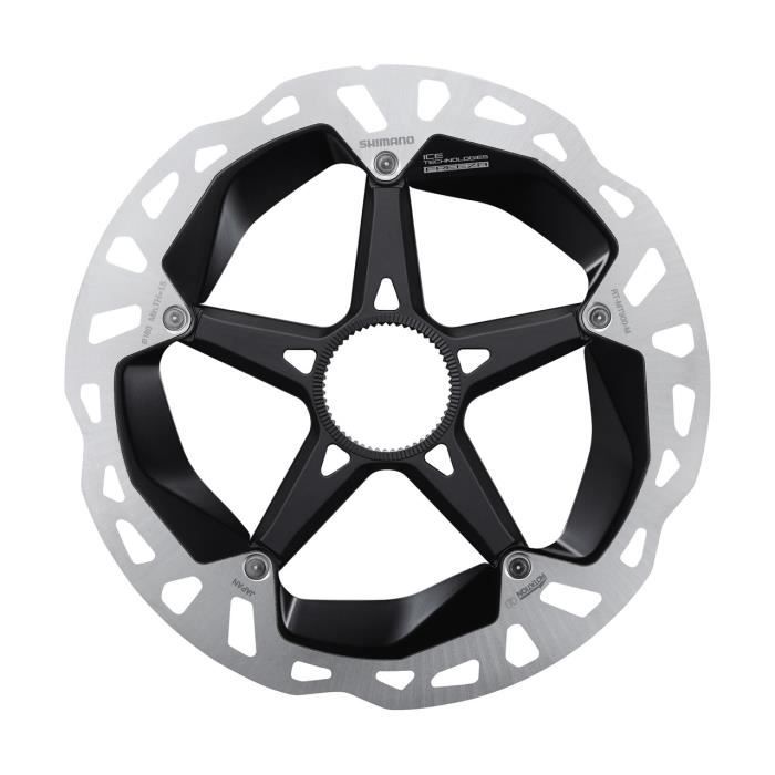 Disque de frein Shimano XTR RT-MT900 Center Lock Ice Technoligies Freeza - gris/noir