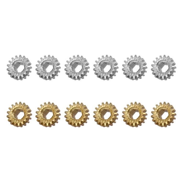 12 Pcs Gear Ratio 118 Hexagonal Hole Guitar Tuners Tuning Pegs Key