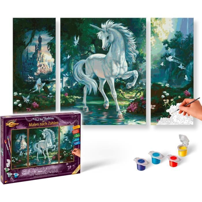 Peinture par numéros - Licorne magique – Figured'Art