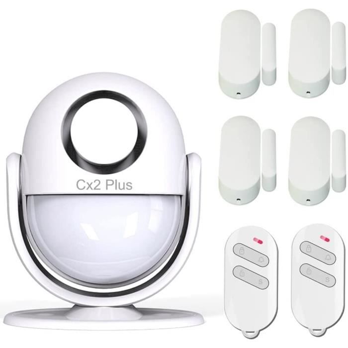 Alarme Camping-Car WiFi + 4G - Sans Abonnement - Kit Complet : Caméra, Sirènes 125dB, Détecteurs - SécuriVan