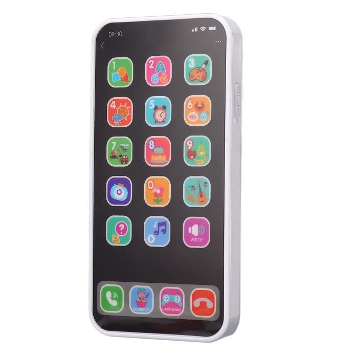 Téléphone Jouet Bébé Aramox – Simulation Réaliste, Avec Musique, éveil Précoce – Rouge
