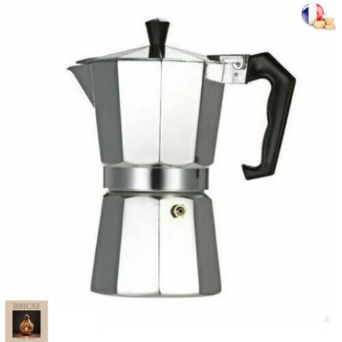 Café Pour Cafetière Italienne En Grande Surface Cafetière Italienne En Aluminium Avec Fenêtre 3 Tasses – Distribution