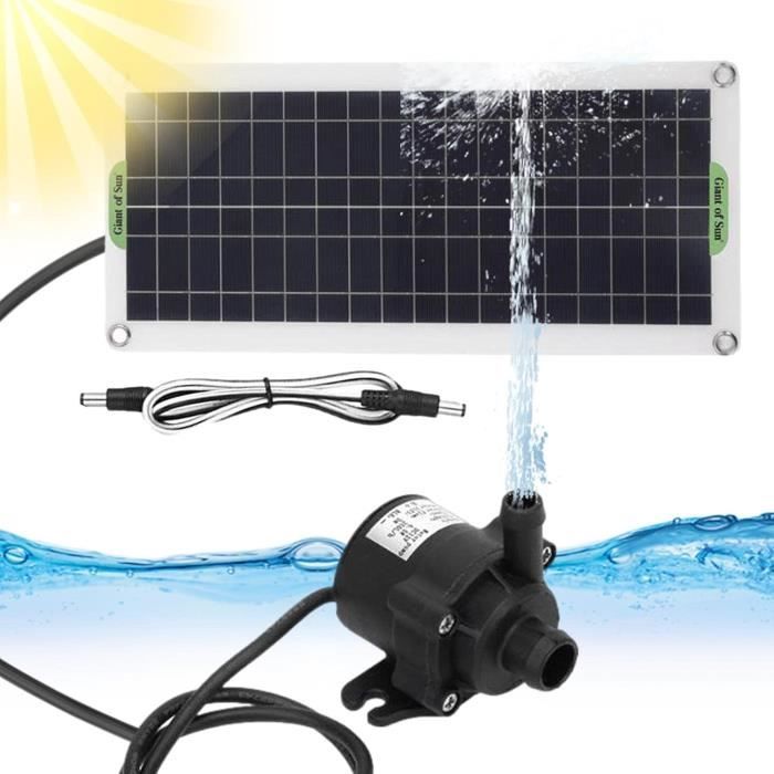 Pompe De Fontaine Solaire - TRAHOO - Kit De Pompe Pour Fontaine De