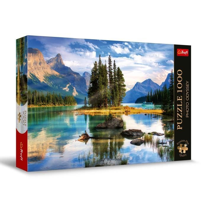 Puzzle - TREFL - Spirit Island Canada - 1000 pièces - Multicolore - Intérieur