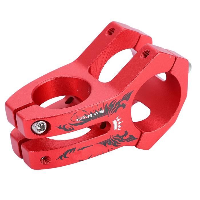 (Rouge)Tige De Vélo 31.8mm VTT Potence 31.8mm Vélo Guidon Tige Durable