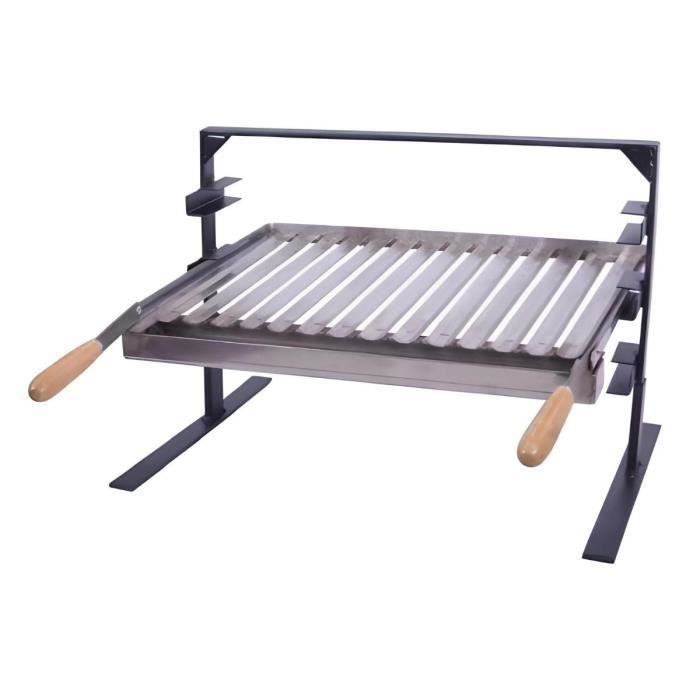 Hayaww Lot De 2 Lève-Grilles Barbecue En Acier Inoxydable – Manipulez Vos Grilles Chaudes Sans Brûlure Ni Saleté