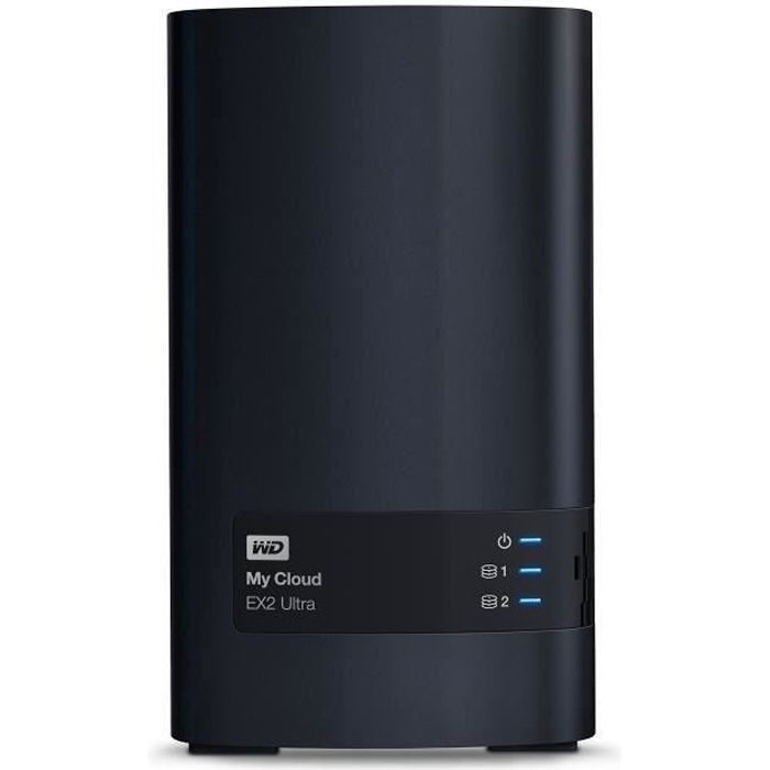 WD - Serveur de Stockage domestique & pro - My Cloud EX2 Ultra - 12To