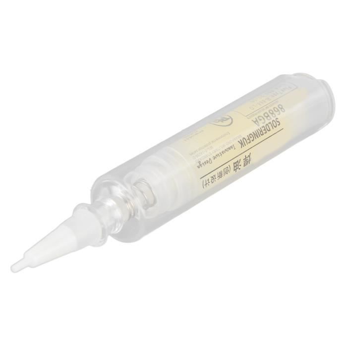 Pâte à Souder 20g 183°C Sn63 En Seringue + Aiguilles Et Piston - Neuf
