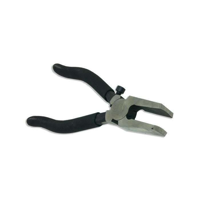 Omninmo Lot De 2 Pinces à Carreaux – Pince à Verre Et Pince à Céramique, Molette Carbure, Poignée Ergonomique, Ouverture 1-19 Mm, Pour Mosaïque Et Finitions