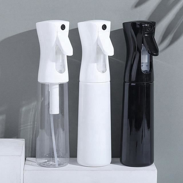 Pulvérisateur à Brouillard Fin 200 Ml Noir - Pour Coiffure, Plantes Ou Rafraîchissement - Neuf Générique