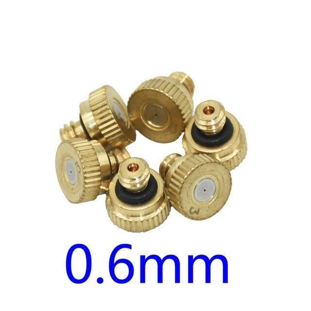 Buses Brumisation EIHI - Lot De 10 - Laiton 0.6mm - Pour Système Irrigation Jardin