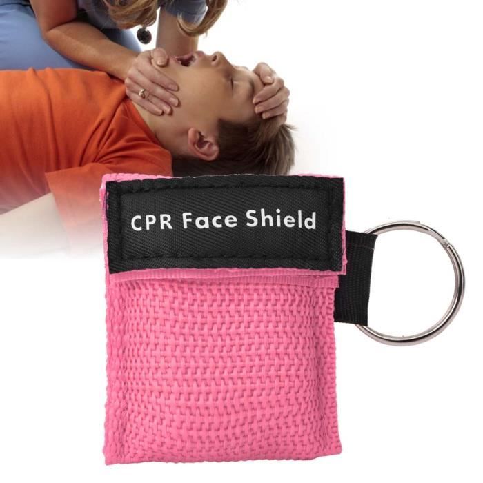 Masque De Réanimation RCR / CPR Avec étui Rigide - Ever Ready EVR-CPR01, Pour Premiers Secours, Neuf