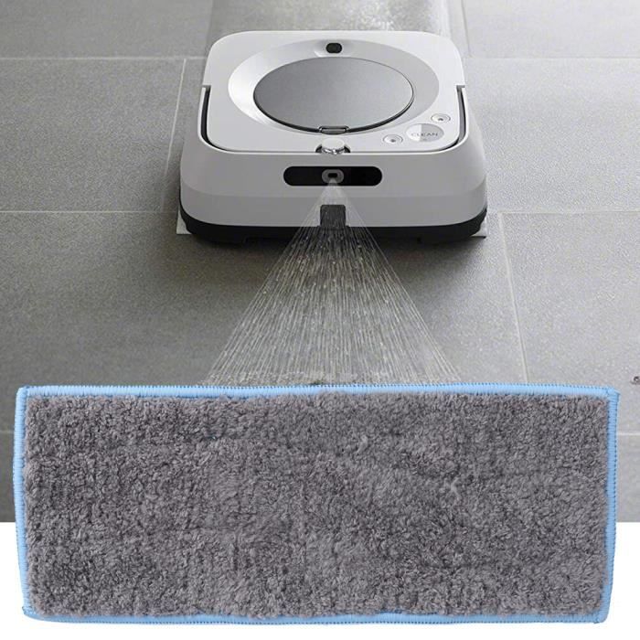 24 Lingettes Microfibre Pour Robot Nettoyeur De Vitres - Compatible Hobot 168/188 | Lavable Et Réutilisable