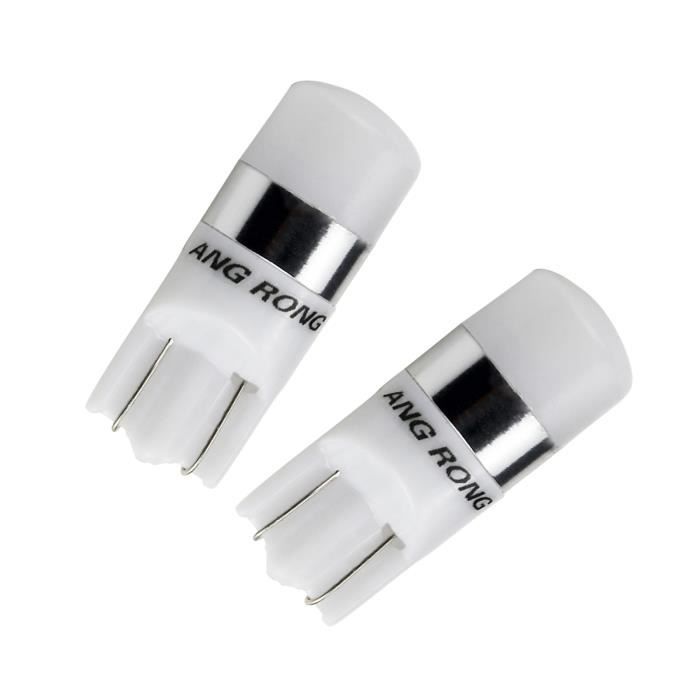 Lot De 4 Ampoules LED BA9S 24V Pour Plaque D'immatriculation - Bleu, 5SMD 5050