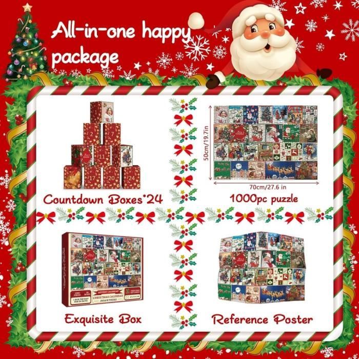 Calendrier De Lavent Puzzle Adulte