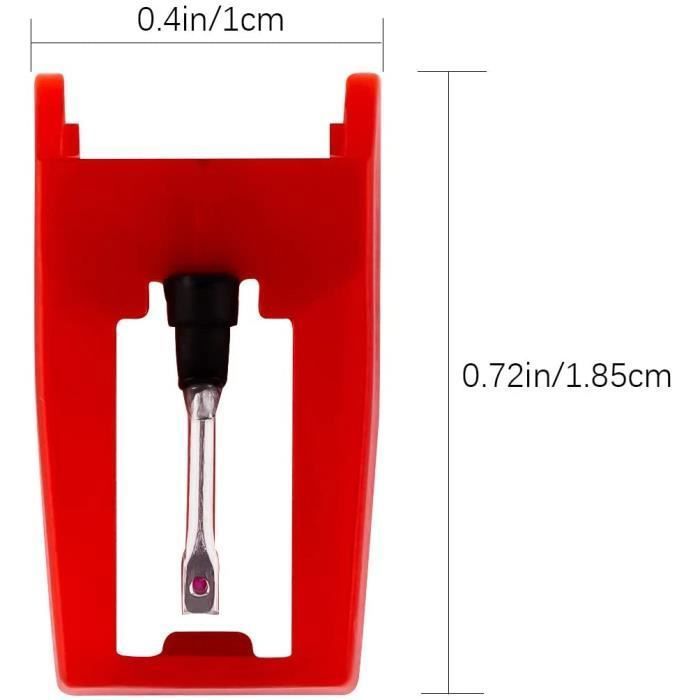 Lot De 2 Cache-aiguilles Pour Tourne-disque, Couvre-aiguille