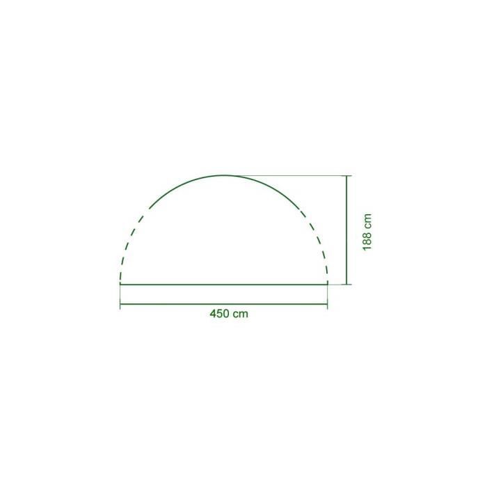 Porte D'abri événementiel Coleman Sunwall Fastpitch L 7223 - Neuf, En Polyester