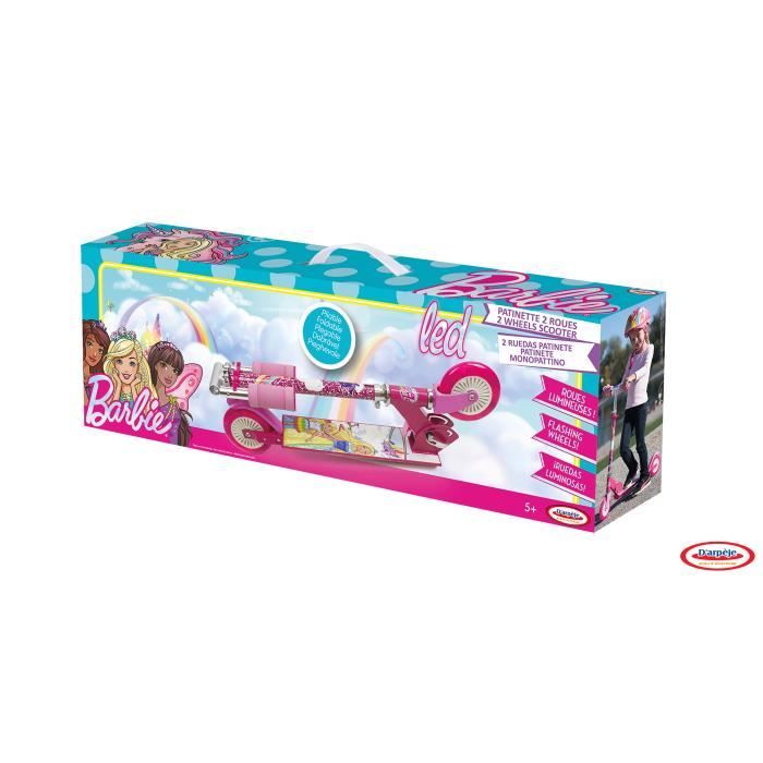 Patinette 2 roues BARBIE pliable et l g re en aluminium pour