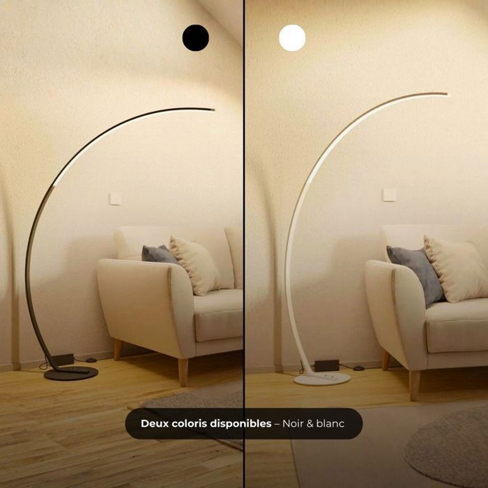 Foscarini Tobia terra lampadaire LED, jaune