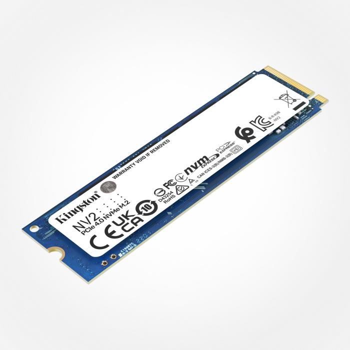KINGSTON TECHNOLOGY Disque dur - SSD NV2 - 1To interne - M.2 2280 PCIe 4.0  NVMe - Bleu - Cdiscount Informatique