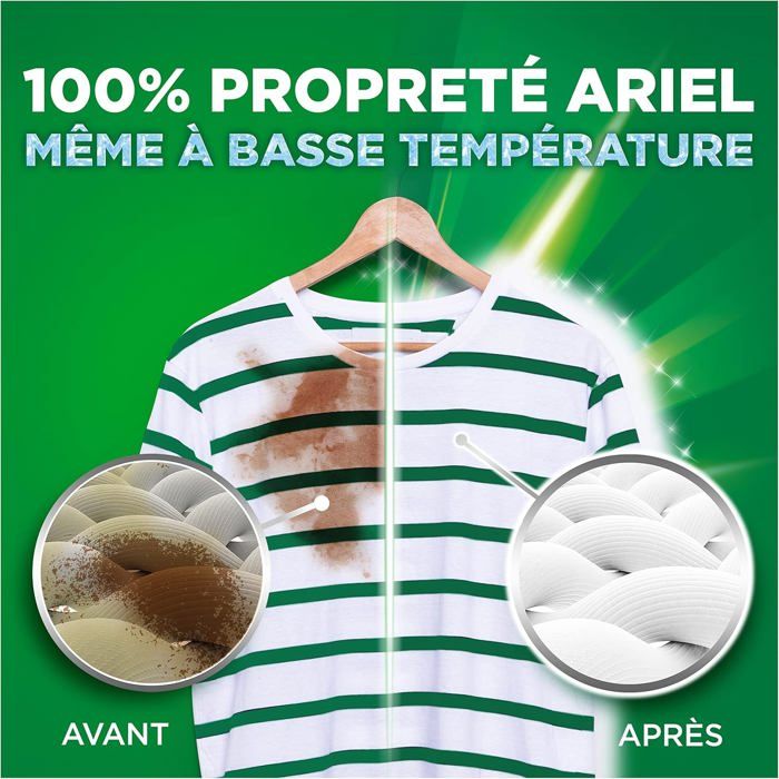 Lessive Liquide/Lessive En Capsules/Tablettes 50 Lavages,Original,Efficacité Exceptionnelle