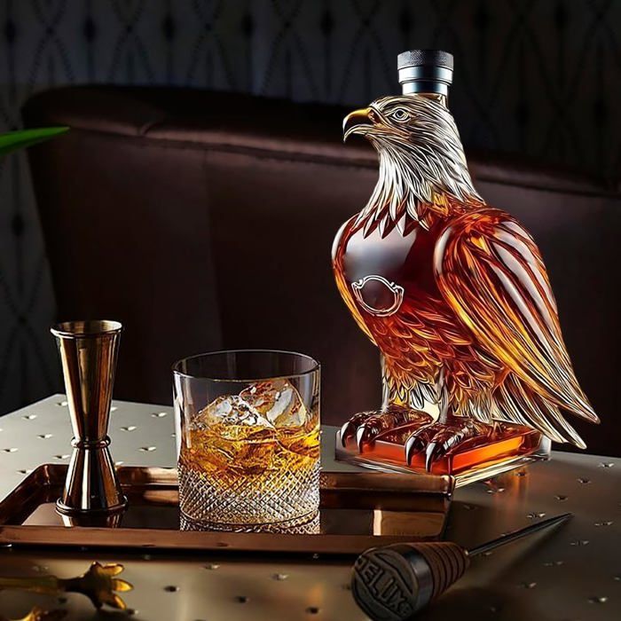 Décoration Gothique Halloween Bouteille à Whisky Style Potion Magique, Carafe à Décanter Gothique Carafe Décoration Collectionneur - 3