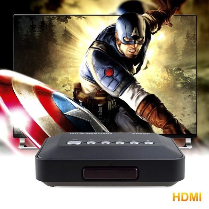 Disque dur multimedia - Yes We Can HD - 1 To - Jukebox multimedia Full HD -  HDMI - H264 - 1080p - USB Host - LAN - uPnP