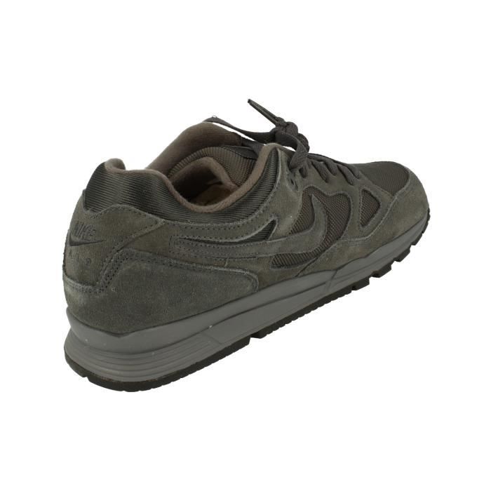 Baskets Nike Air Span II PRM pour Hommes Vert Textile Lacets