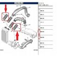 Durite de Turbo pour  Citroen C4 Ds3 Ds4 Ds5 Peugeot 208 308 2008 3008 5008 1.6 Hdi 1440.n5 1440n5 1440.n4 1440n4-3
