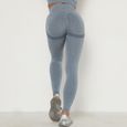 Leggings Femme, Sport Push Up Anti-Cellulite Slim Fit Butt Lift Leggings Pantalons de Yoga à Taille Haute pour Femme Bleu-3