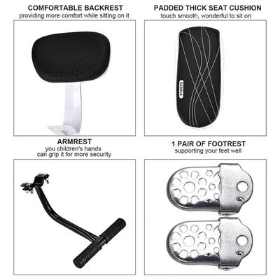 Siège Poupée Pour Vélo Enfant - Accessoire De Fixation Pour Transporter Les Poupées - Compatible Avec La Plupart Des Modèles