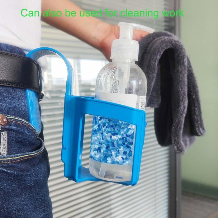 Lot De 4 Porte-gobelets De Piscine Vlecexs – Bleu, En Plastique Résistant, Suspension Au Bord, Multi-usage (téléphone, Bière, Clés)