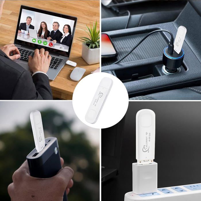 Clé Internet 4G LTE USB WiFi avec clé de Liaison SIM Modem sans Fil ...