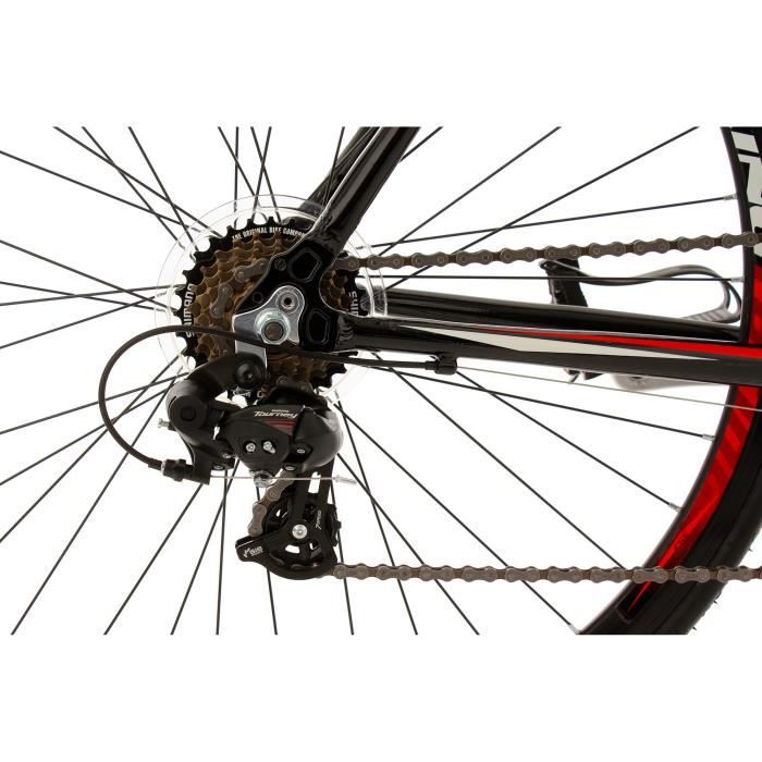 KS CYCLING Velo de course Euphoria 28 TC 62cm Noir Cdiscount Sport