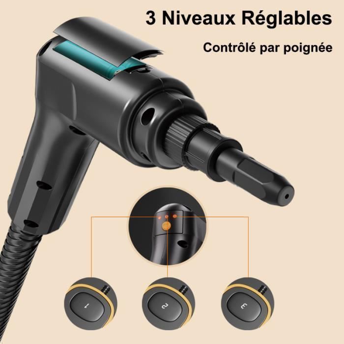 Nettoyeur Vapeur Portable 2500W - Haute Pression, Pour Cuisine, Salle De Bain - 7