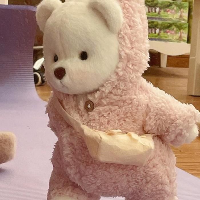 Shipenophy Poupée d'ours Poupée ours en coton doux, 30cm, jouet Animal en  peluche fait à la main, jouets poupee Couleur crème - Cdiscount Jeux -  Jouets