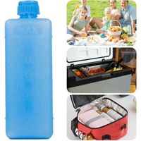 Lot De 4 Blocs De Glace Réutilisables 300ml – Packs Refroidissants Longue Durée Pour Glacière, Sac Isotherme, Voyage, Pique-Nique Et Conservation Du Lait Maternel