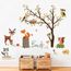 Stickers Muraux Animaux Foret Arbre Autocollant Mural Hibou Renard Cerf Decoration Murale Chambre Bebe Pepiniere Enfant Cdiscount Maison