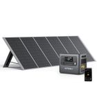 AFERIY Générateur Solaire 2400W, 2048Wh LiFePO4 Générateur Électrique Portable avec Panneaux Solaire 400W,APP,UPS,BMS