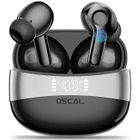 Oscal HiBuds 6 Écouteur sans Fil Bluetooth 5.3 Casque Sportif Stéréo 400 mAh IPX7 étanche - Noir