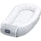 BELLOCHI GROWING IN STYLE Bellochi Reducteur de Lit Bebe Cale Bebe pour Lit Cocon Bebe - 100% Coton 90 x 60cm - Nid de Bebe Baby Nest - Star