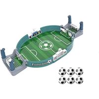BABY-FOOT Mini Jeux de Football de Table avec 6 Balles Jeu Interactif De Baby-Foot Enfants Jeux de Société de Football Cadeau de