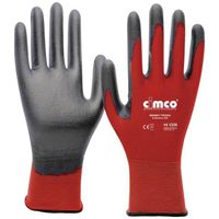 Cimco Skinny Touch grau/rot 141238 Nylon Gants de travail Taille: 10, XL EN 388 1 paire(s) - 4021103059920